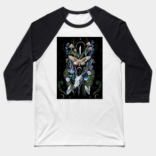 Deer Skull Baseball T-Shirt